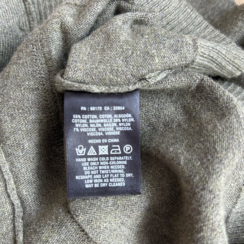 MOTH Goffered Front Ruffle Cardigan Cropped Sweater - Size S - Picture 8 of 8